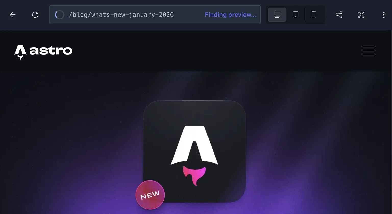 Zero automatically resolving the URL for preview